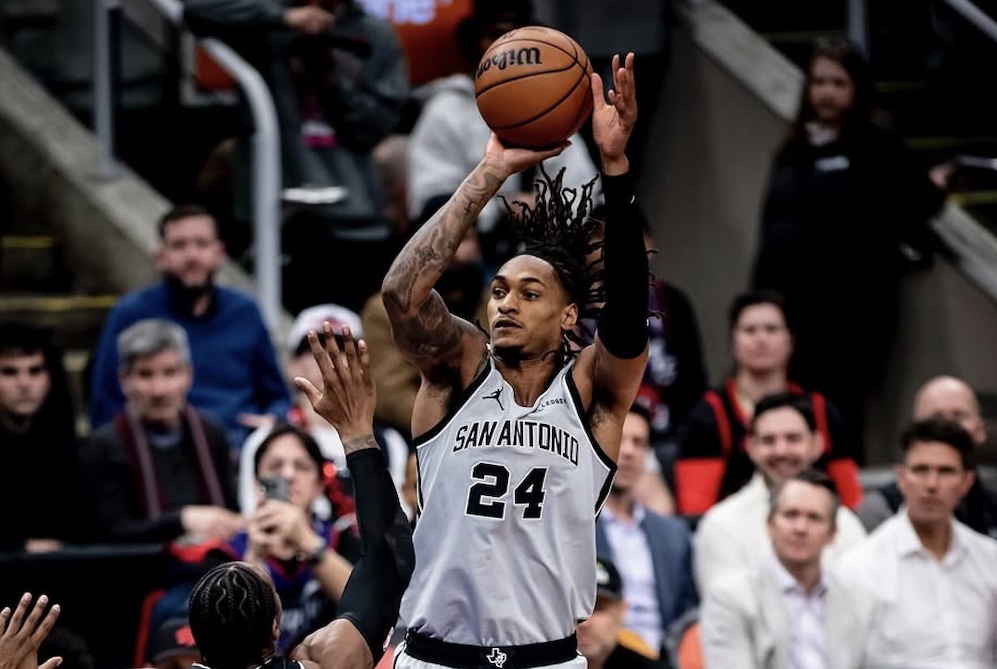 Devin Vassell recently led all scorers with 28 points in San Antonio’s signature win against the Detroit Pistons.
