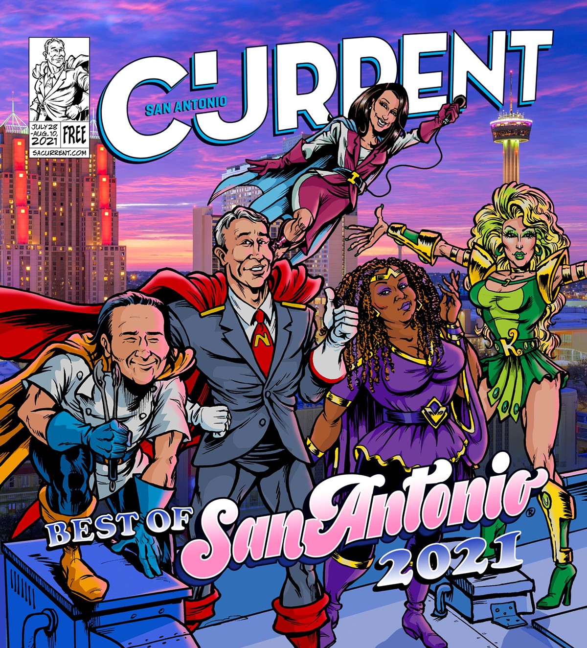 Best of San Antonio 2021 Issue Cover