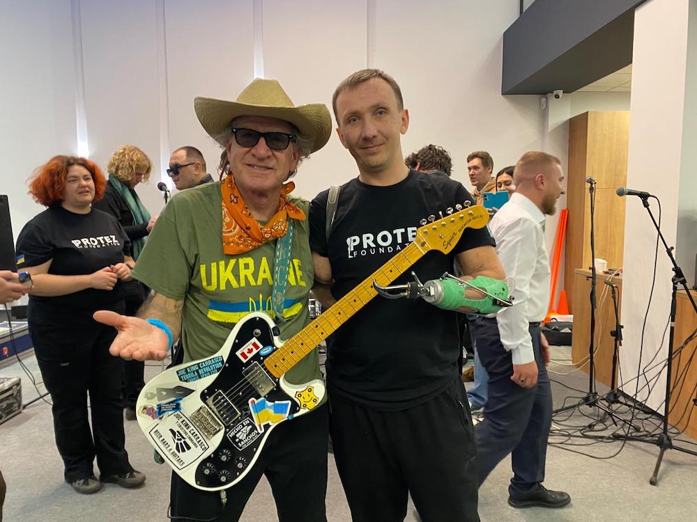 “I don't do this to get rich or be a pop star,” Carrasco said of his Ukraine tour. “I gave up on that.