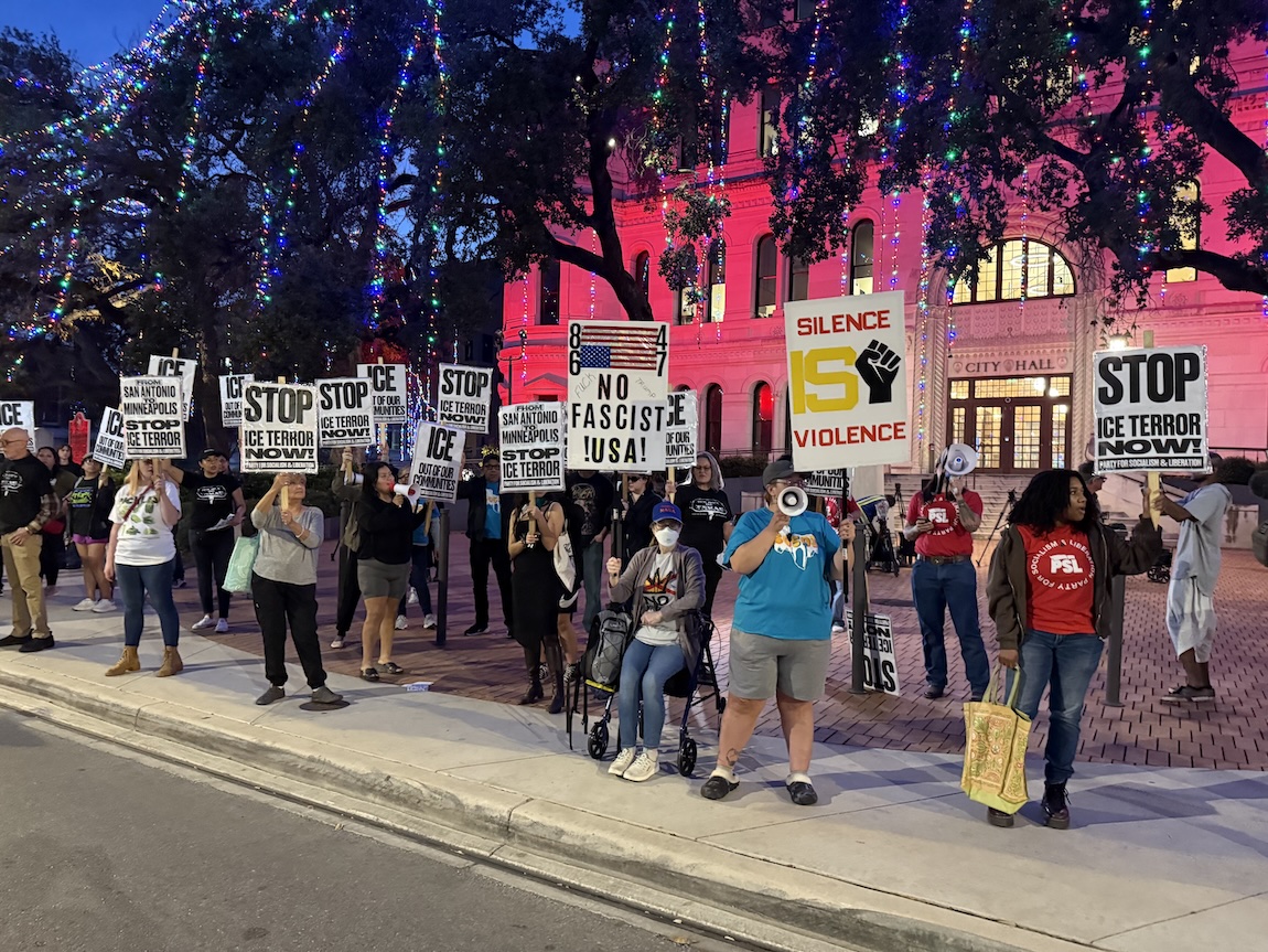 One other anti-ICE protest deliberate for downtown San Antonio this Saturday