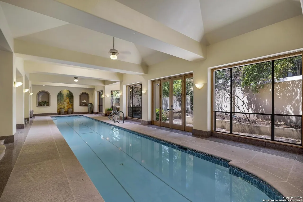 This San Antonio mansion for sale comes with a 63-foot indoor pool ...