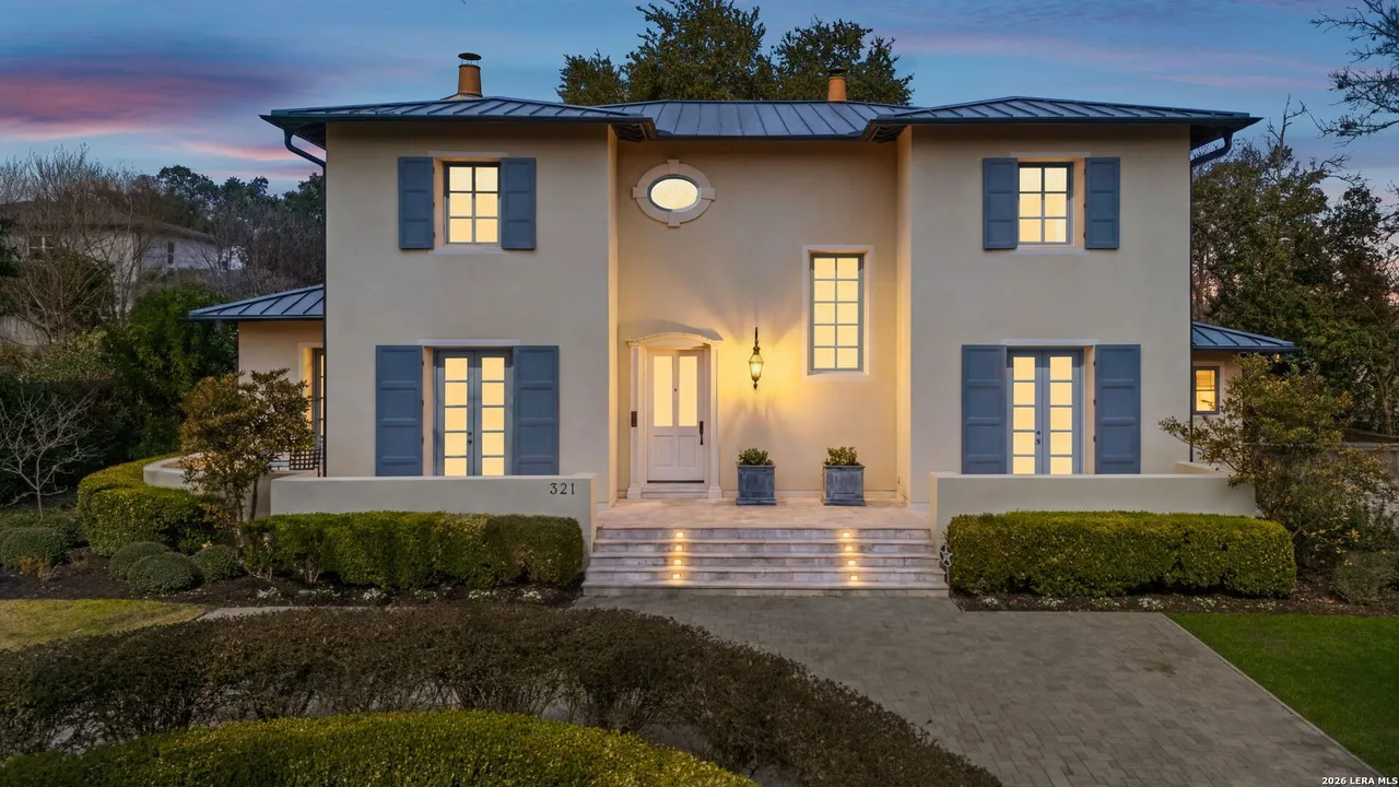 This Terrell Hills house on the market appears like a French cottage however comes with a yard oasis