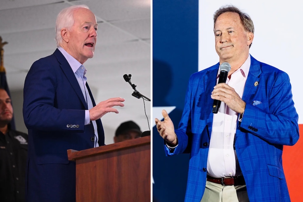 Rallies, advert blitzes and a Trump endorsement: inside the ultimate days of the Cornyn-Paxton runoff
