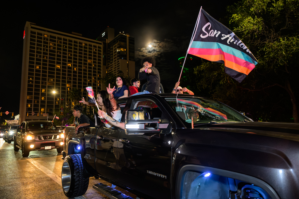 What we noticed as Spurs followers went honking to rejoice the staff’s return to the NBA Finals