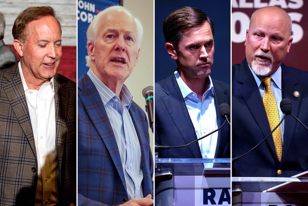 Ken Paxton narrowly leads John Cornyn in new ballot of Texas’ Senate GOP runoff