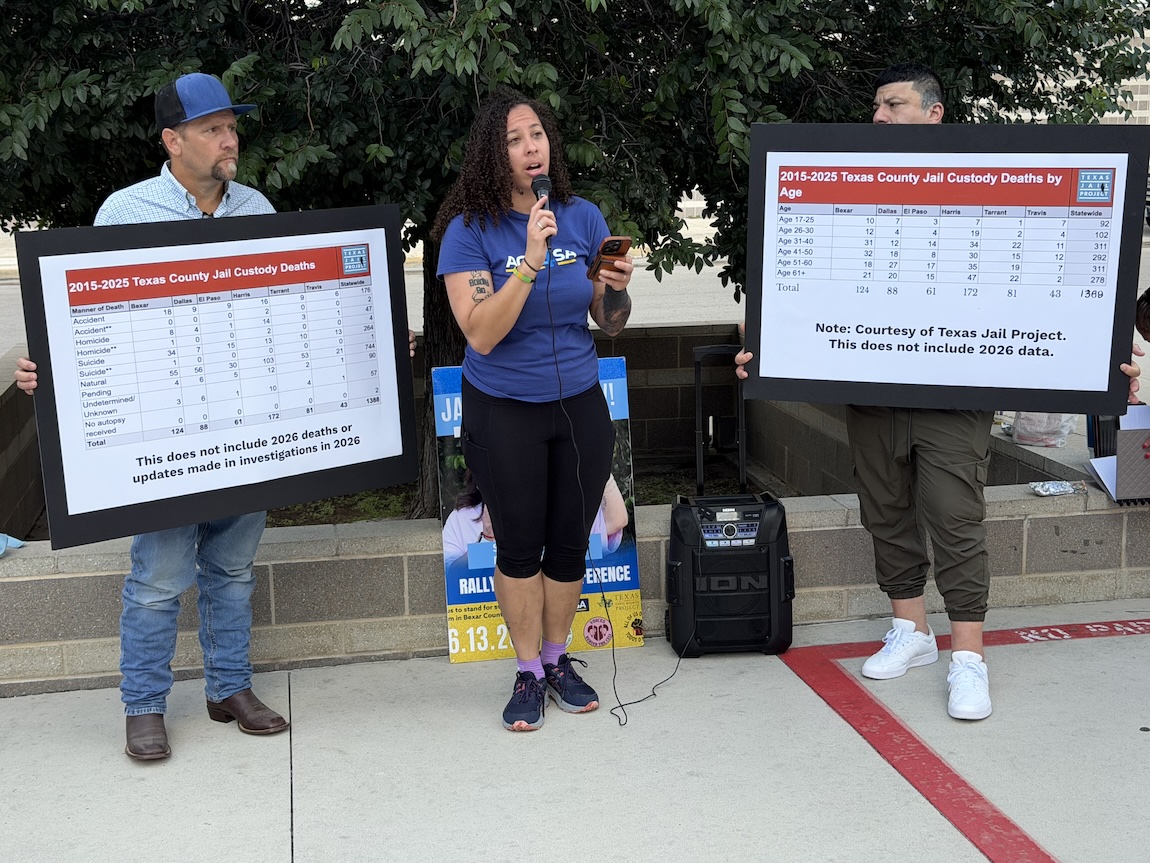 Activists demand accountability as deaths at Bexar County Jail pile up
