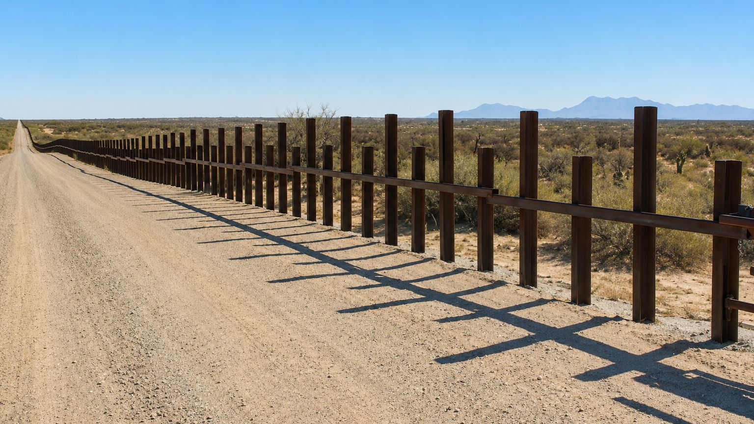 Trump administration spending billions to construct pointless barrier fence in Massive Bend