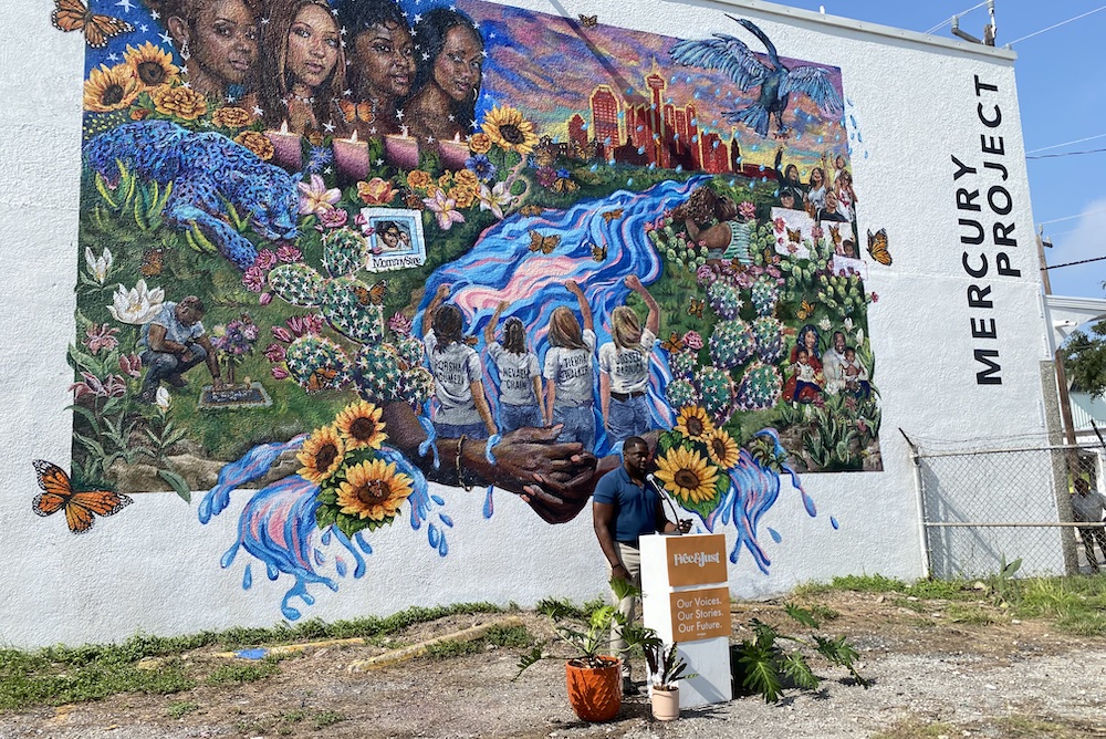 New mural in Southtown remembers girls who died as a consequence of Texas’ abortion ban