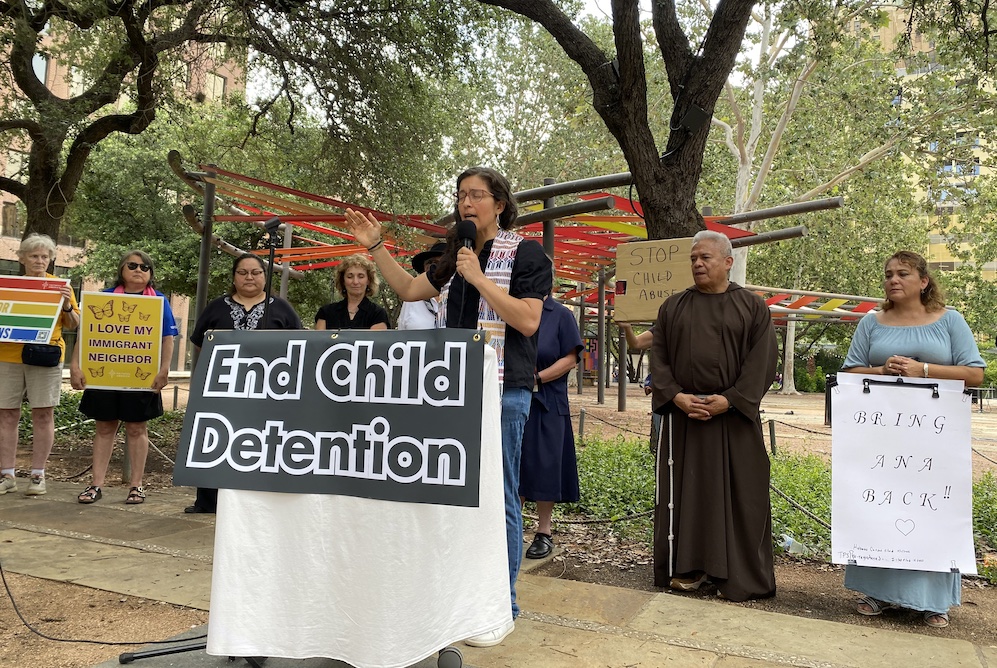 San Antonio Rep. Joaquin Castro recordsdata amendments to funding invoice that will finish little one detention