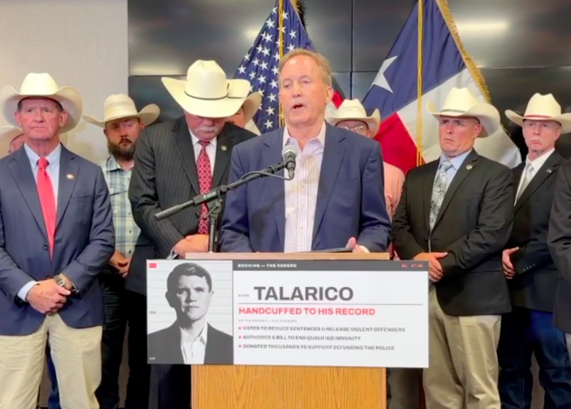 Ken Paxton ends press convention after reporters press him on actual property transactions, alleged voter fraud