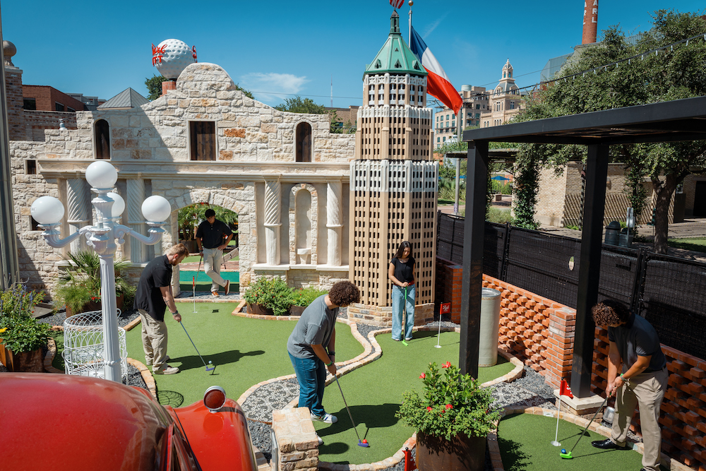 San Antonio’s Pearl growth opens mini-golf course impressed by native landmarks